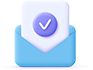 Icono de carta o sobre abierto para contactar por email